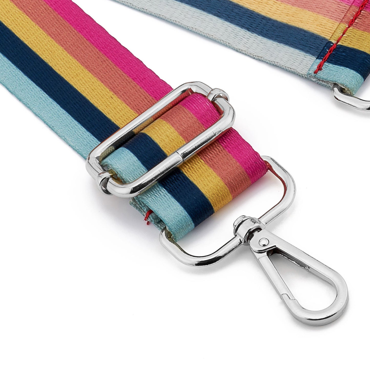 Wide Shoulder Strap Adjustable Replacement Belt Guitar Style Crossbody Bag Handbag Strap Multicolor Canvas Straps(Wide:1.4in,Long:49.2in) (rainbow2)