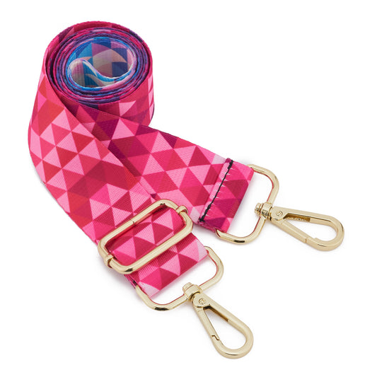 Wide Shoulder Strap Adjustable Replacement Belt Guitar Style Crossbody Bag Handbag Strap Multicolor Canvas Straps(Wide:1.4in,Long:49.2in) (Color19)