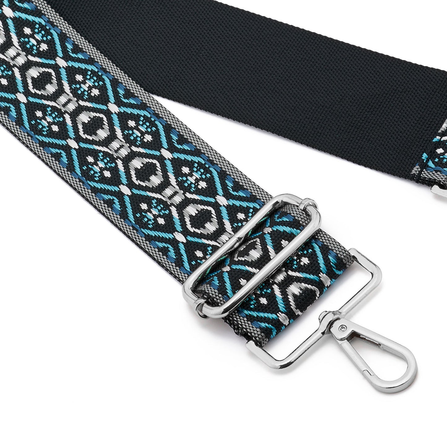 Wide Shoulder Strap Adjustable Replacement Belt Guitar Style Crossbody Bag Handbag Strap Multicolor Canvas Straps(wide: 1.97"(5CM),Long:49.2in)