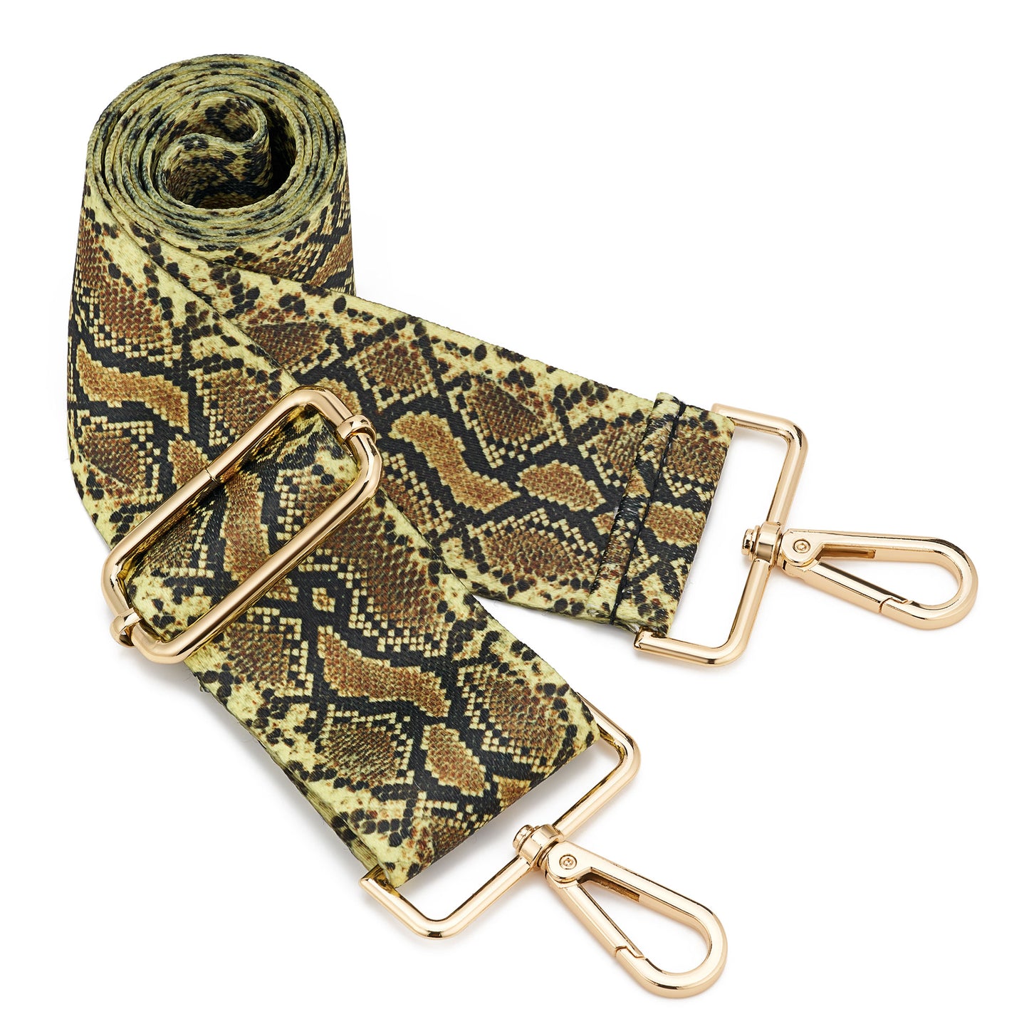 Wide Shoulder Strap Adjustable Replacement Belt Guitar Style Crossbody Bag Handbag Strap Multicolor Canvas Straps(wide: 1.97"(5CM),Long:49.2in)