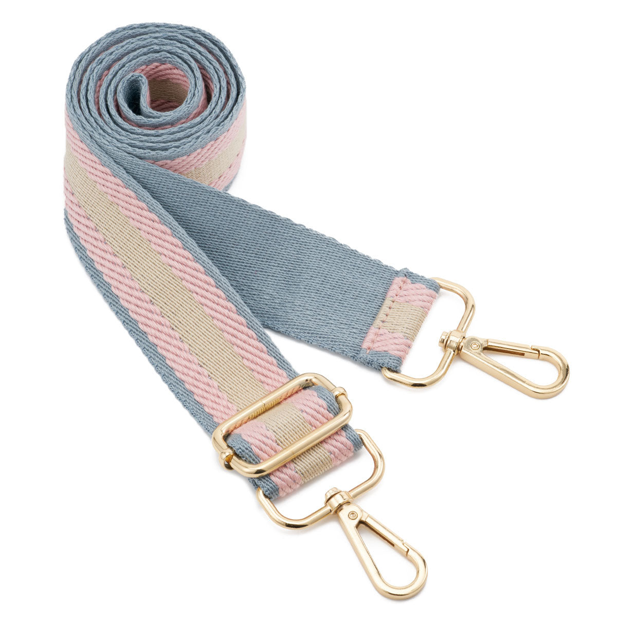 Wide Shoulder Strap Adjustable Replacement Belt Guitar Style Crossbody Bag Handbag Strap Multicolor Canvas Straps(Wide:1.4in,Long:49.2in)
