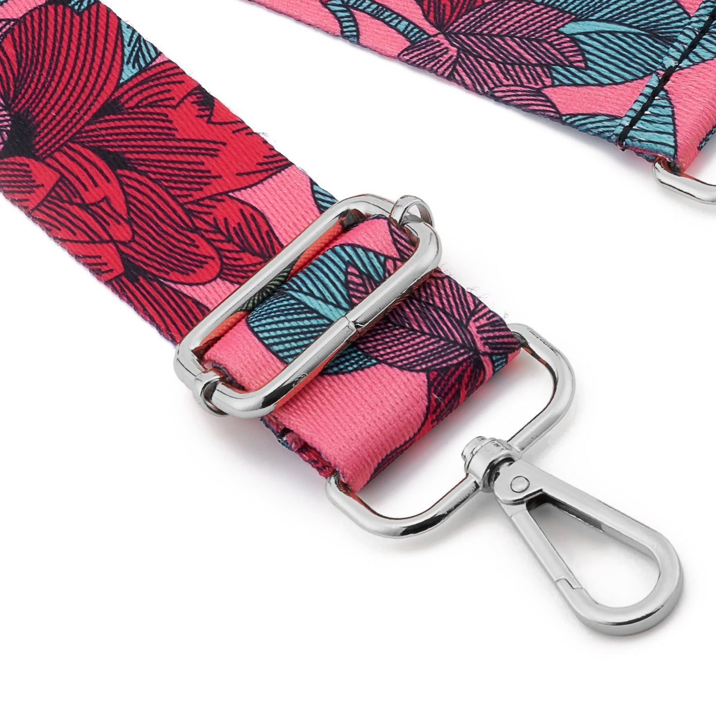 Wide Shoulder Strap Adjustable Replacement Belt Guitar Style Crossbody Bag Handbag Strap Multicolor Canvas Straps(Wide:1.4in,Long:49.2in)