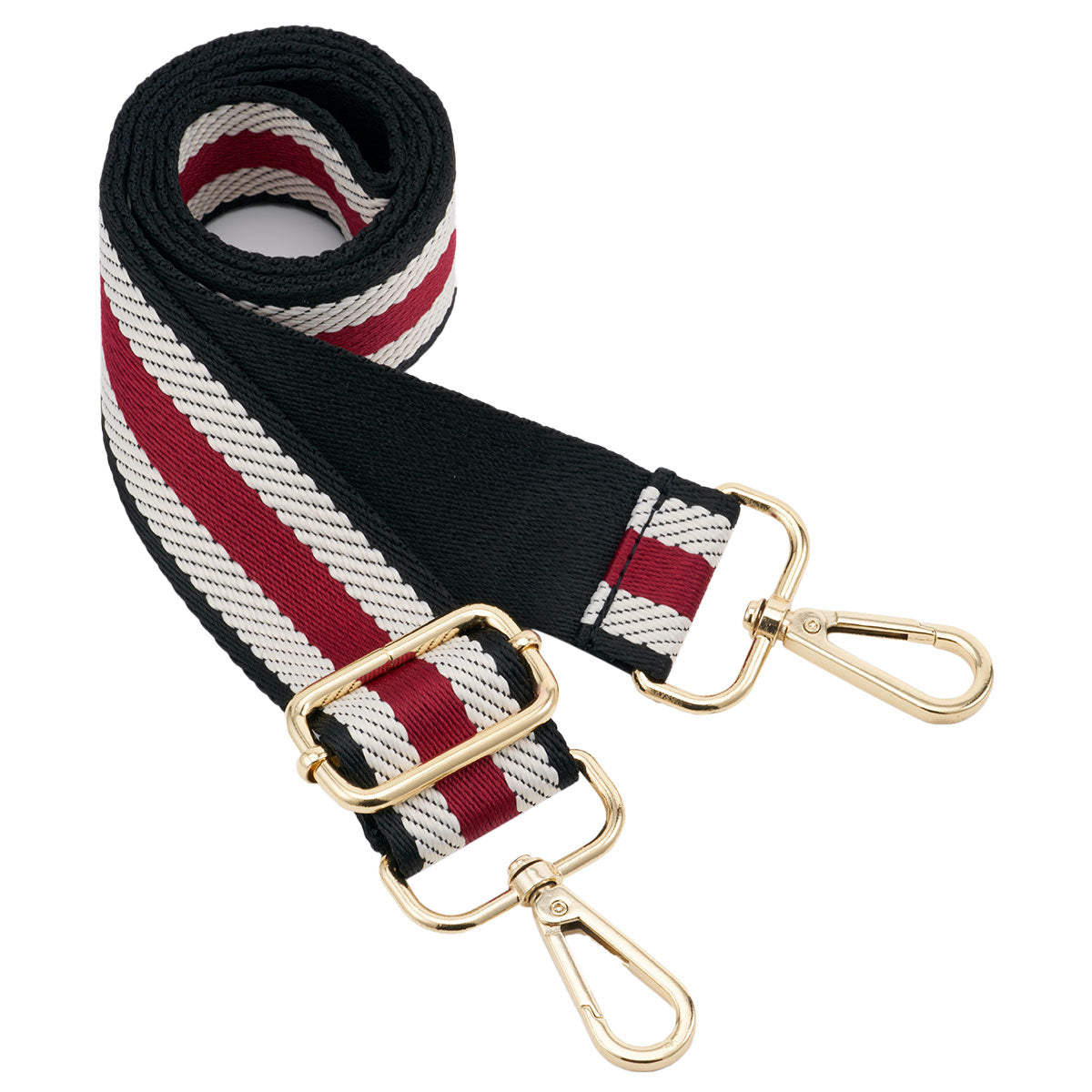 Wide Shoulder Strap Adjustable Replacement Belt Guitar Style Crossbody Bag Handbag Strap Multicolor Canvas Straps(Wide:1.4in,Long:49.2in)