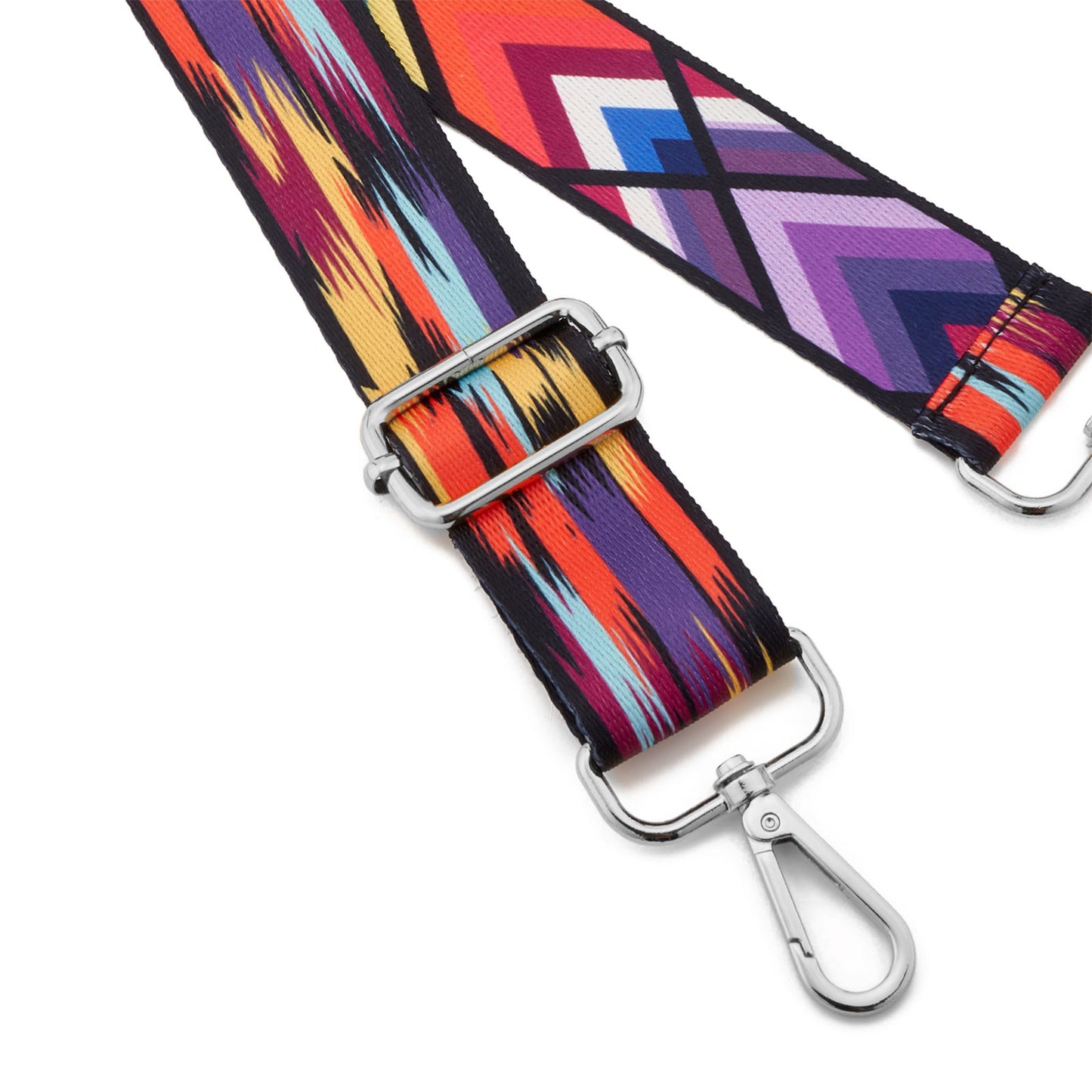 Wide Shoulder Strap Adjustable Replacement Belt Guitar Style Crossbody Bag Handbag Strap Multicolor Canvas Straps(Wide:1.4in,Long:49.2in) (Color25)