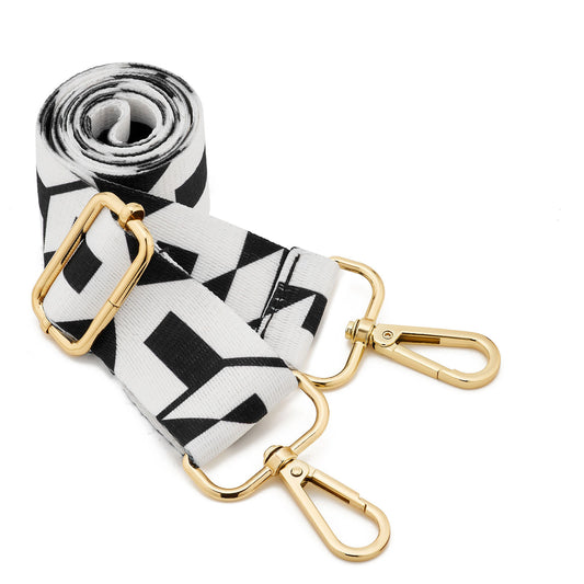 Wide Shoulder Strap Adjustable Replacement Belt Guitar Style Crossbody Bag Handbag Strap Multicolor Canvas Straps(Wide:1.4in,Long:49.2in)