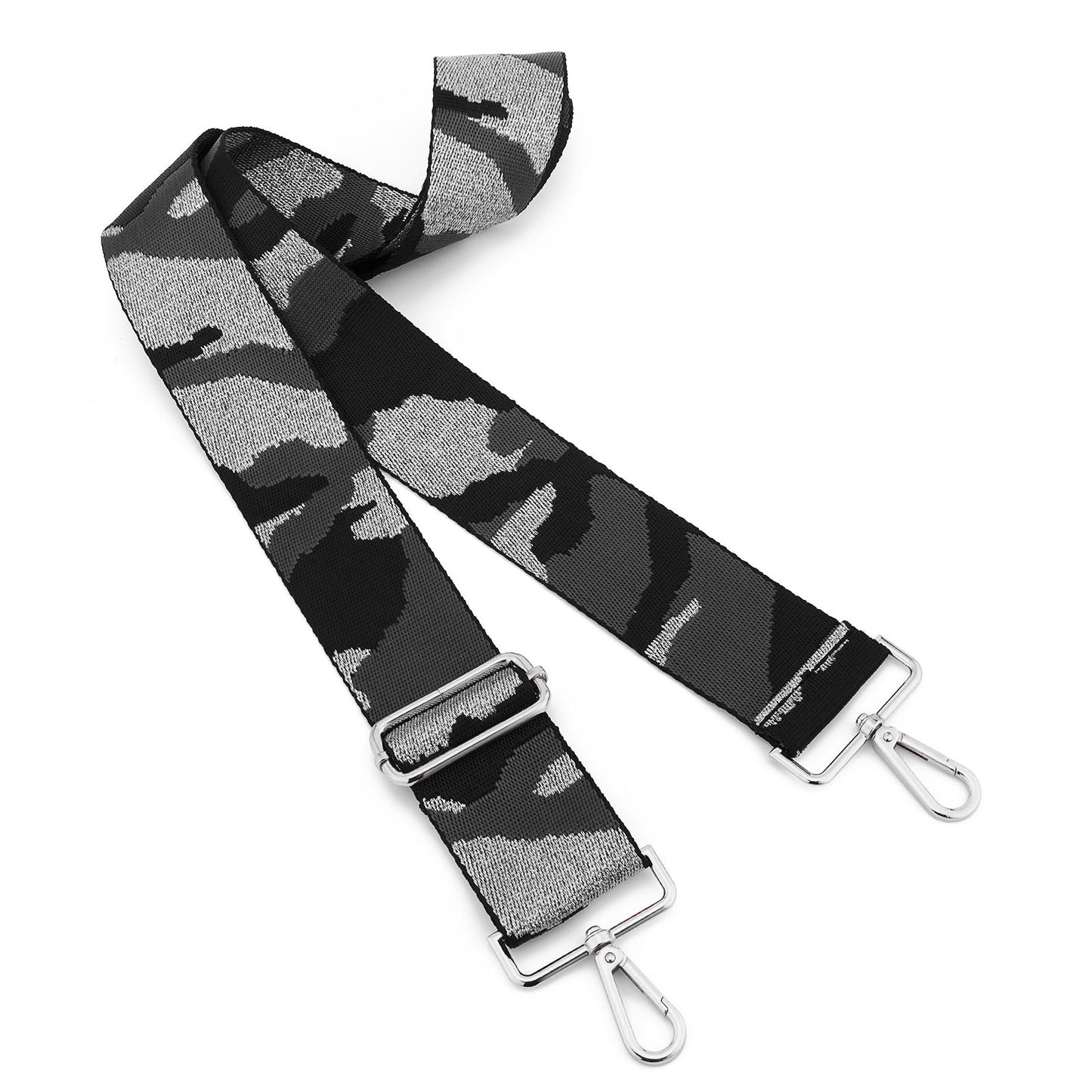Wide Shoulder Strap Adjustable Replacement Belt Guitar Style Crossbody Bag Handbag Strap Multicolor Canvas Straps(wide: 1.97"(5CM),Long:49.2in)