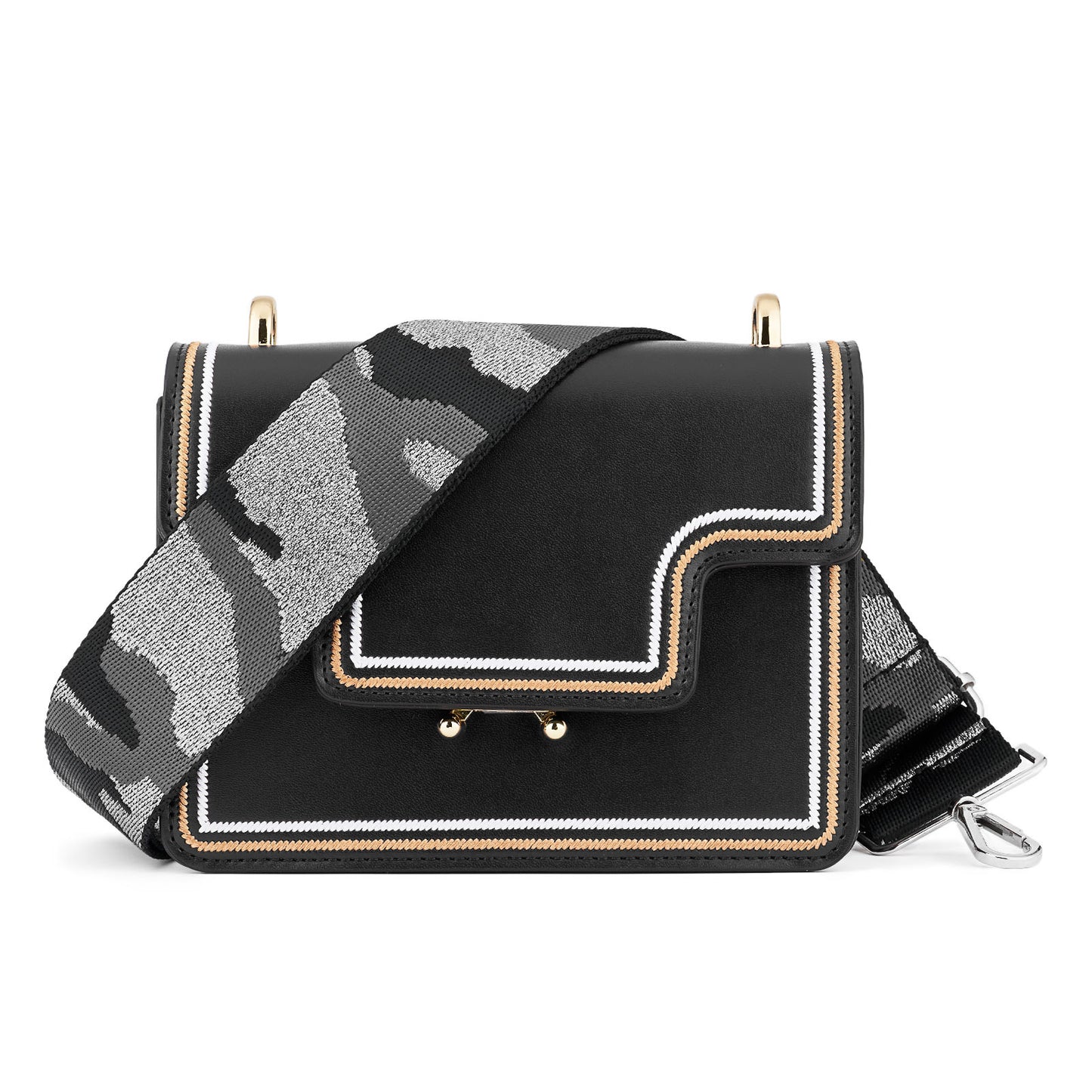 Wide Shoulder Strap Adjustable Replacement Belt Guitar Style Crossbody Bag Handbag Strap Multicolor Canvas Straps(wide: 1.97"(5CM),Long:49.2in)