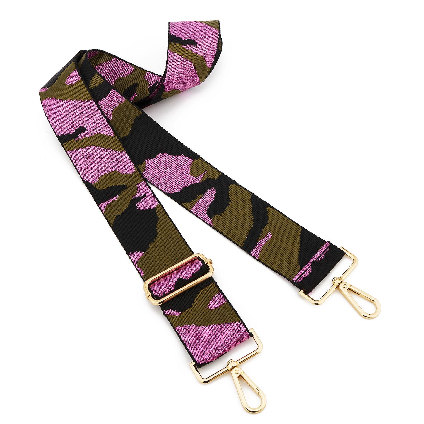 Wide Shoulder Strap Adjustable Replacement Belt Guitar Style Crossbody Bag Handbag Strap Multicolor Canvas Straps(wide: 1.97"(5CM),Long:49.2in)