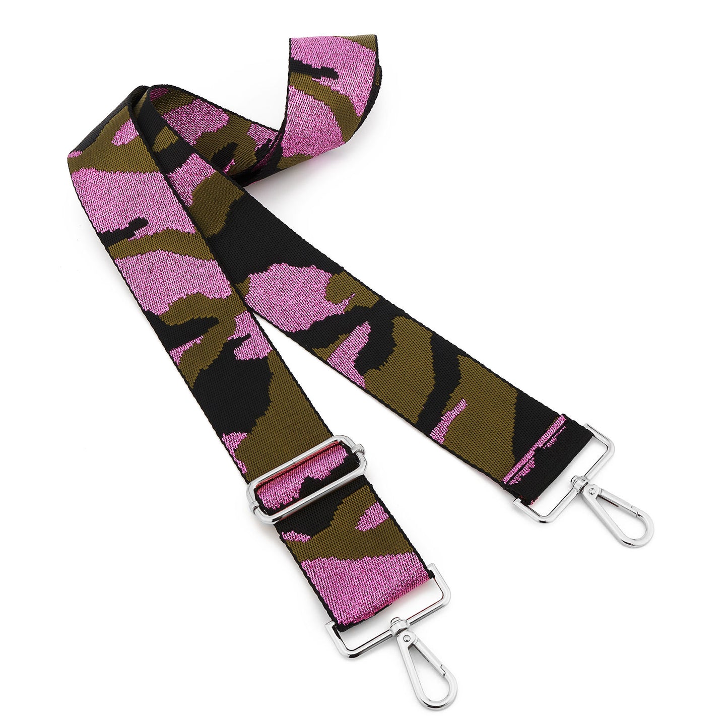 Wide Shoulder Strap Adjustable Replacement Belt Guitar Style Crossbody Bag Handbag Strap Multicolor Canvas Straps(wide: 1.97"(5CM),Long:49.2in)