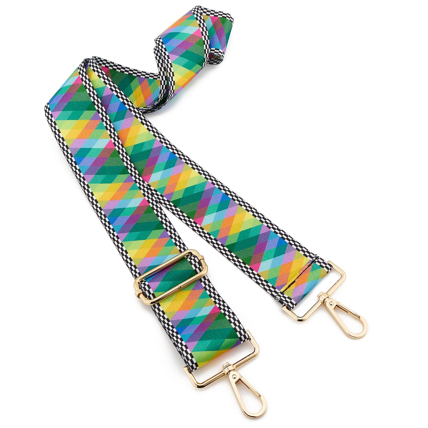 Wide Shoulder Strap Adjustable Replacement Belt Guitar Style Crossbody Bag Handbag Strap Multicolor Canvas Straps(wide: 1.97"(5CM),Long:49.2in