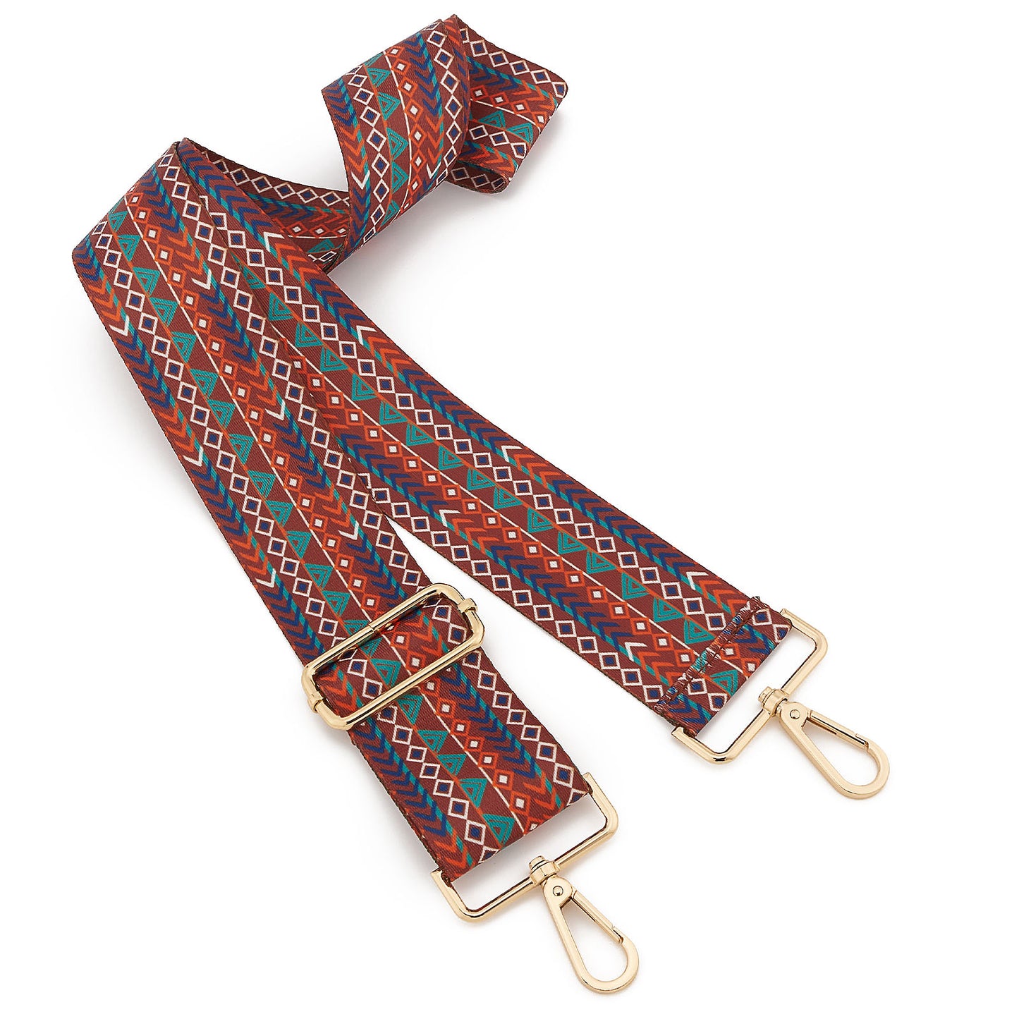 Wide Shoulder Strap Adjustable Replacement Belt Guitar Style Crossbody Bag Handbag Strap Multicolor Canvas Straps(wide: 1.97"(5CM),Long:49.2in