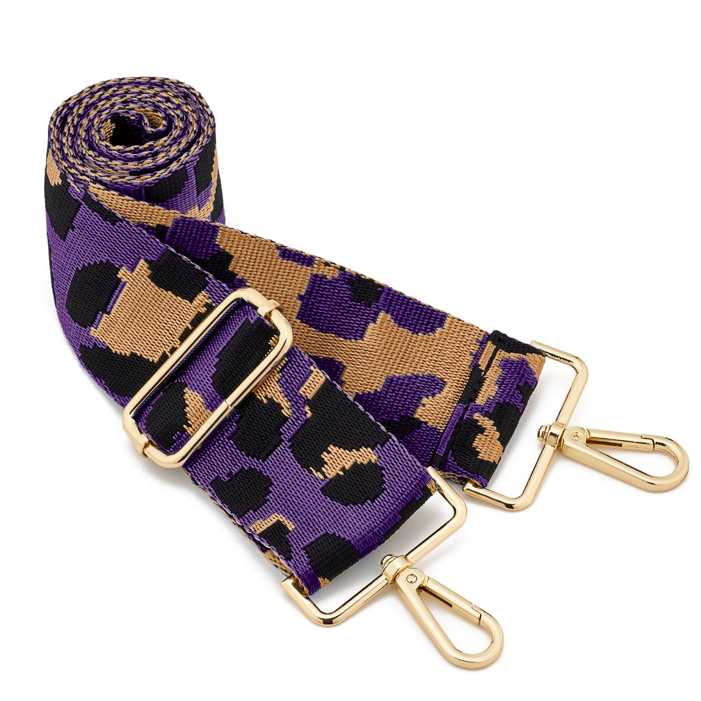 Wide Shoulder Strap Adjustable Replacement Belt Guitar Style Crossbody Bag Handbag Strap Multicolor Canvas Straps(wide: 1.97"(5CM),Long:49.2in)