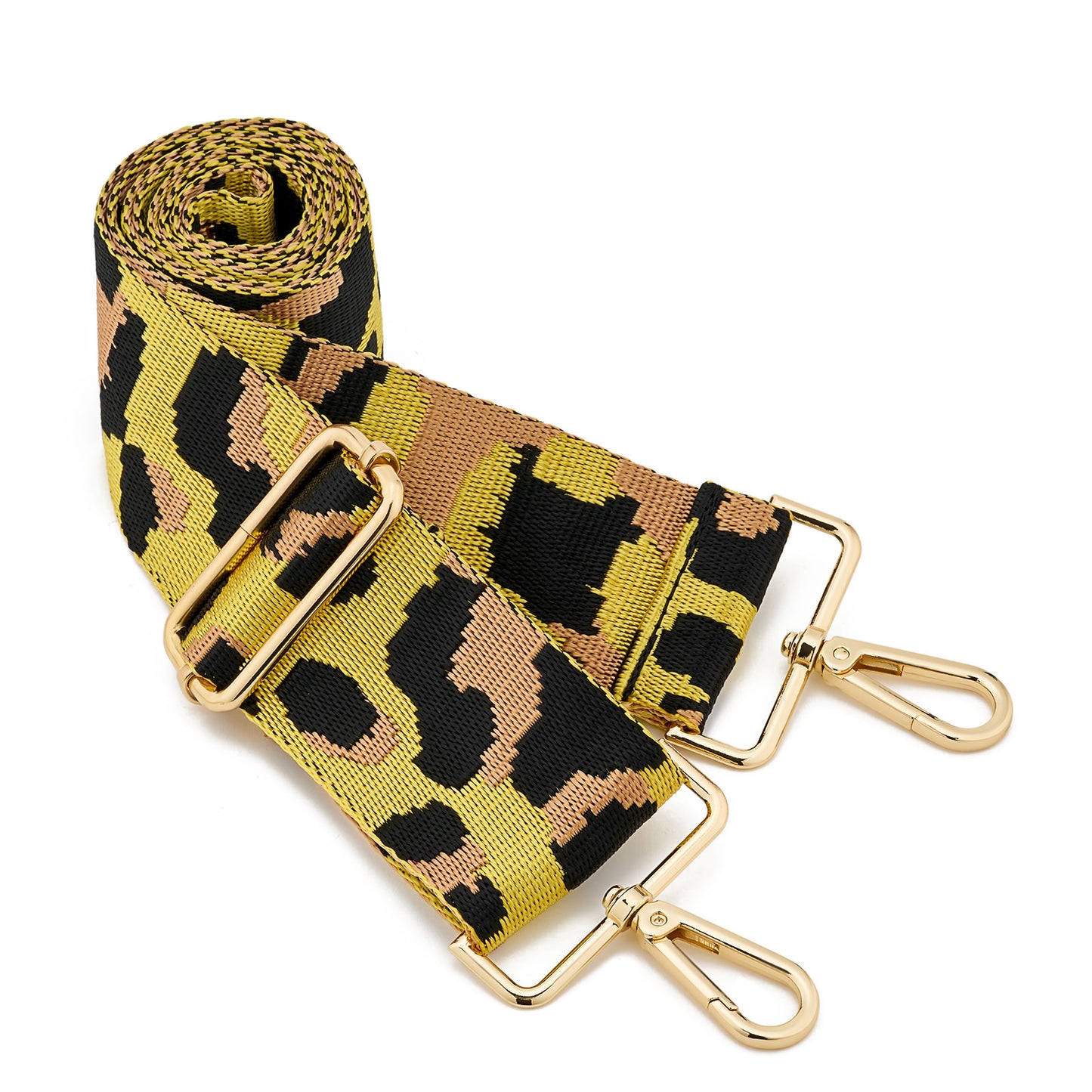 Wide Shoulder Strap Adjustable Replacement Belt Guitar Style Crossbody Bag Handbag Strap Multicolor Canvas Straps(wide: 1.97"(5CM),Long:49.2in)