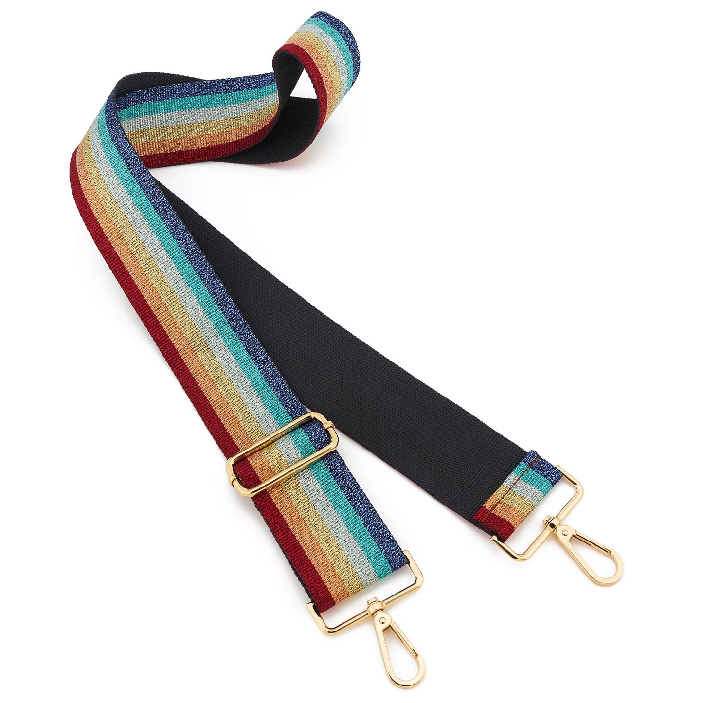 Wide Shoulder Strap Adjustable Replacement Belt Guitar Style Crossbody Bag Handbag Strap Multicolor Canvas Straps(wide: 1.97"(5CM),Long:49.2in