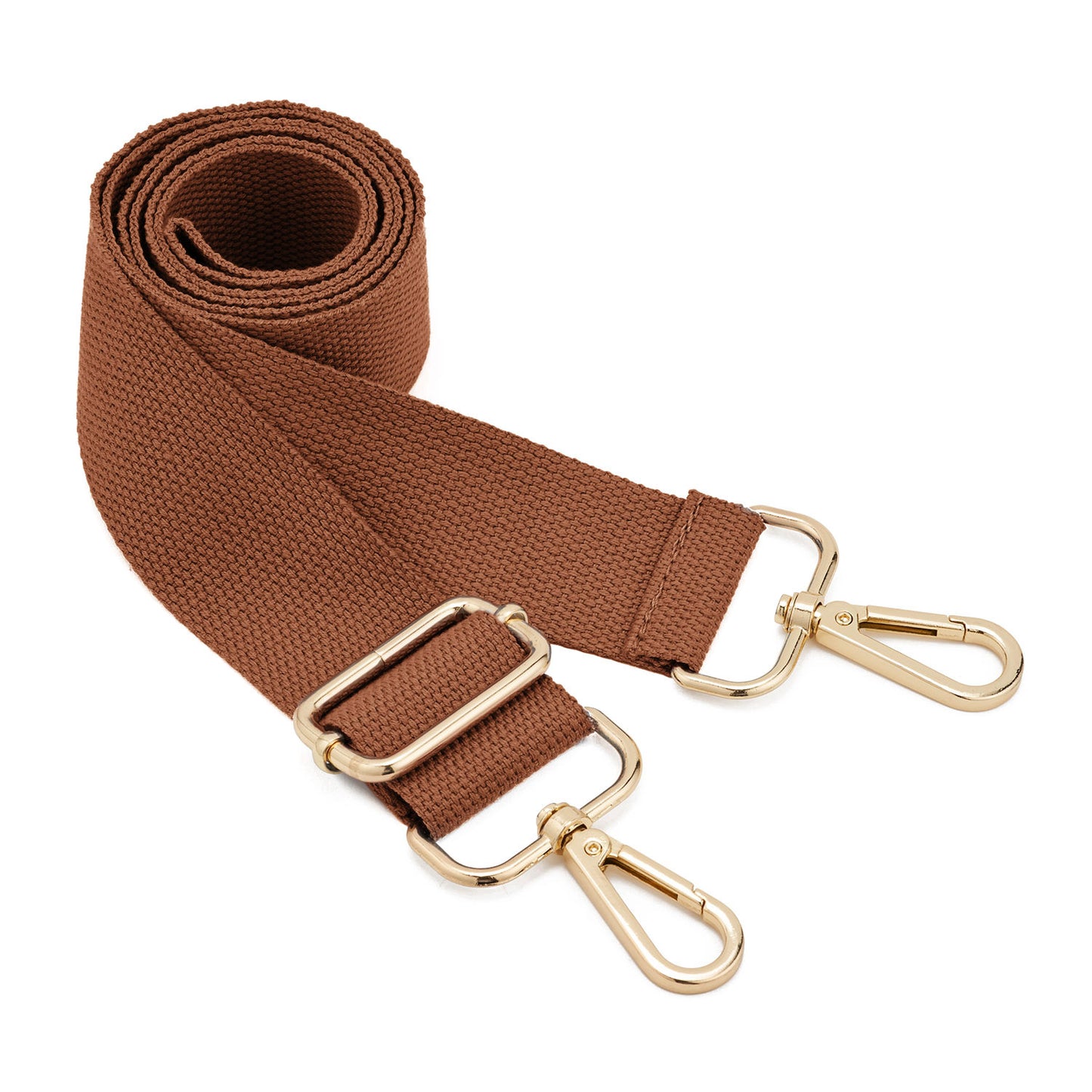 Purse Strap Universal Adjustable with No Punching Buckle Bag Shoulder Strap  Cross Body Strap for Small Bag Briefcase Purse DIY Modification Brown 