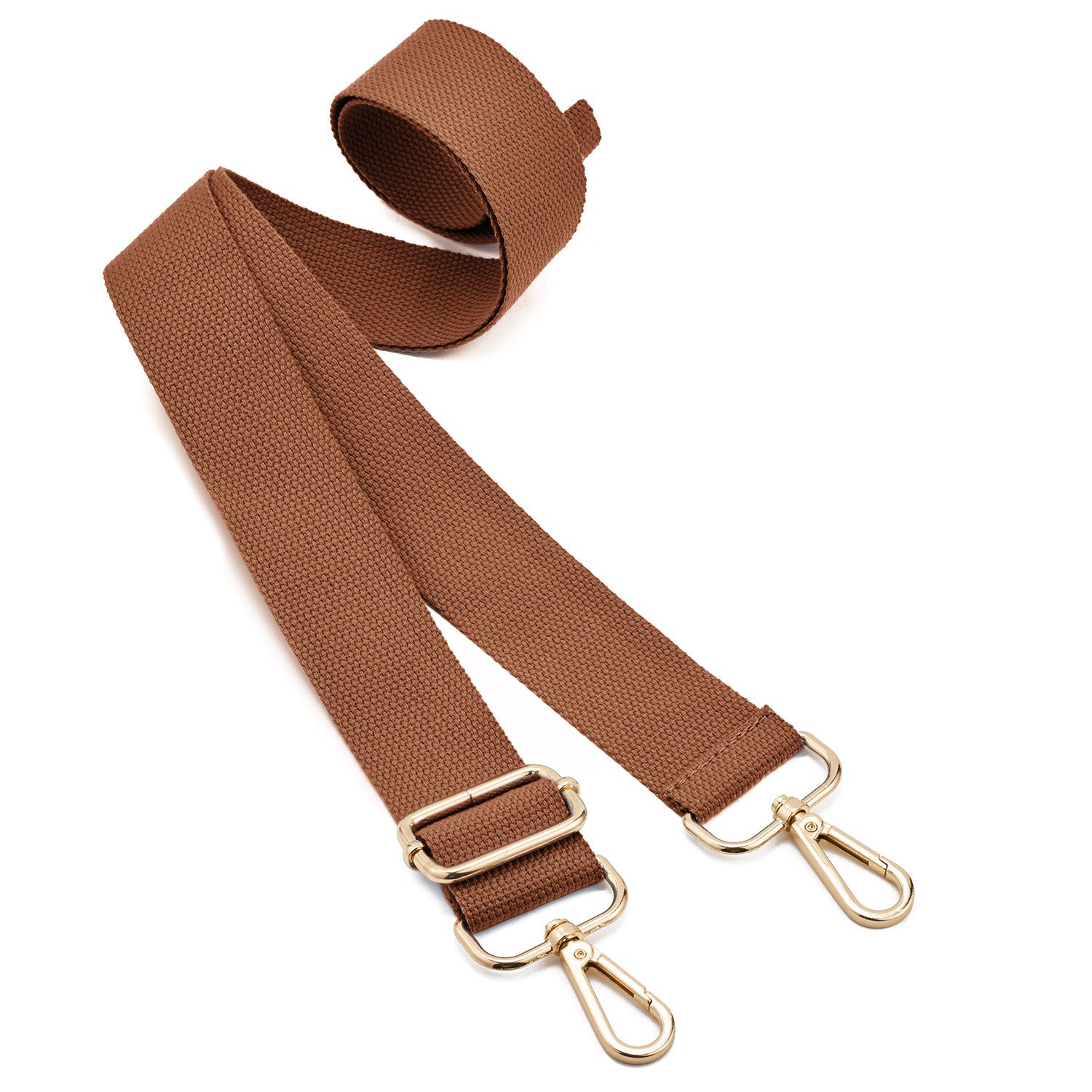 Xzyden Purse Strap, 4cm Wide Purse Straps Replacement Dual Leather Ended Bag Strap with 360 Rotatable Buckle Adjustable Lengt