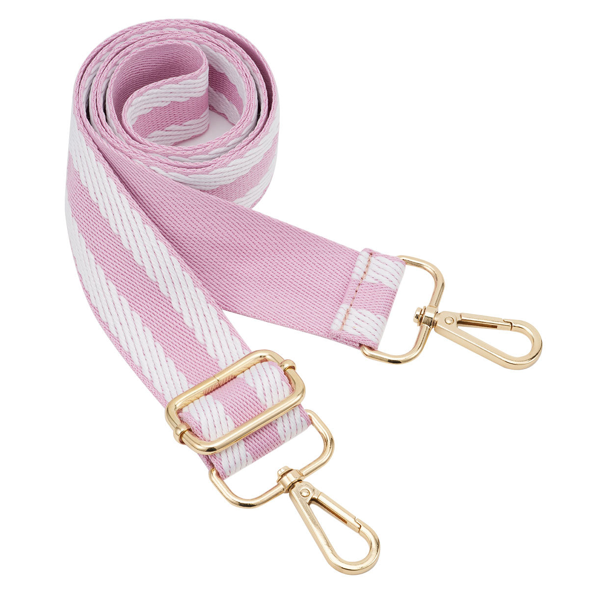 Purse Strap Wide Shoulder Strap Adjustable Replacement Crossbody Handbag  (Pink, Wide: 1.5)