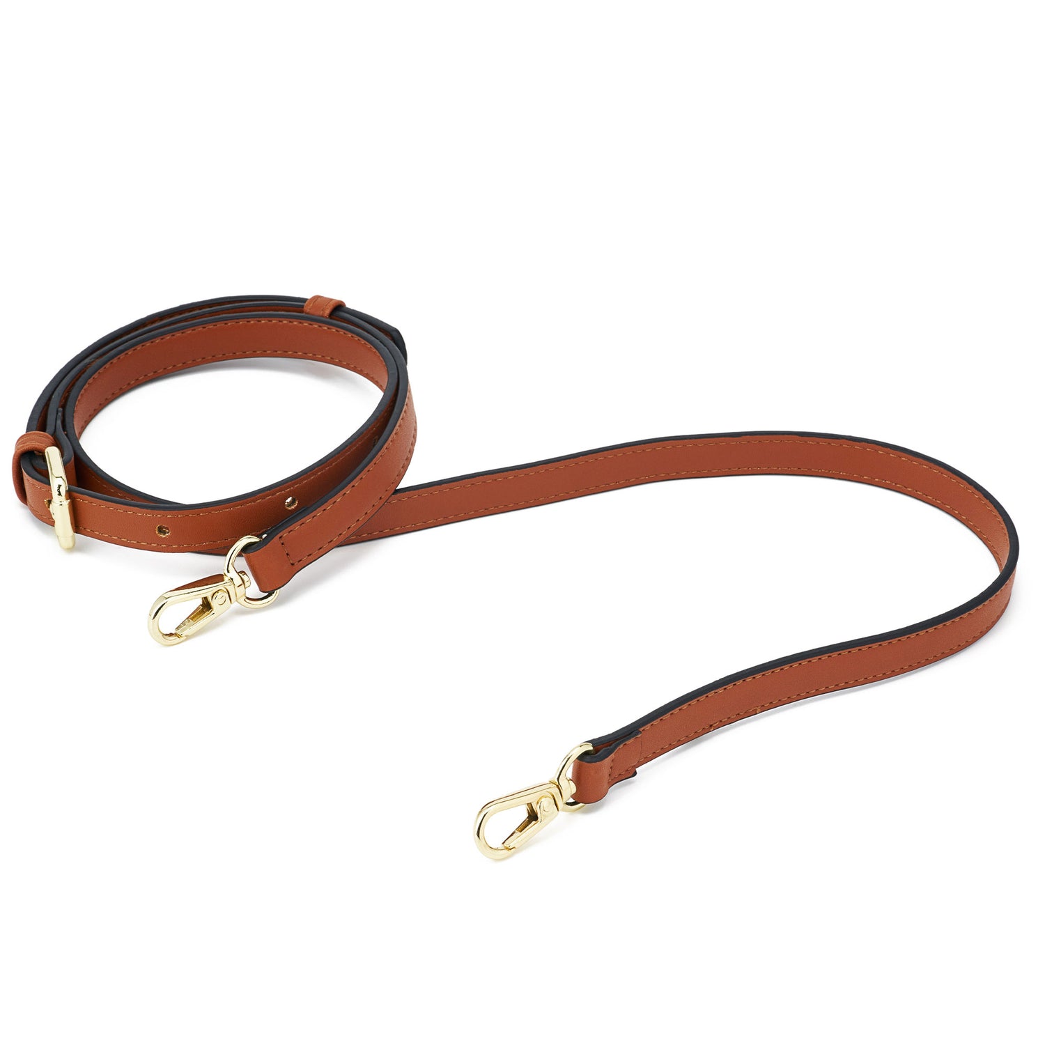 Leather Purse Strap Brown Leather Replacement Strap 